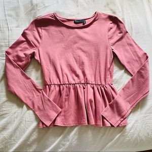ASOS Peplum Top